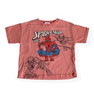 Zara Kids Marvel Spiderman Graphic T-Shirt Boys 4